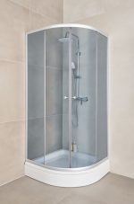 TK RONDA 90 POLUKRUŽNA TUŠ KABINA 90x90x185 cm