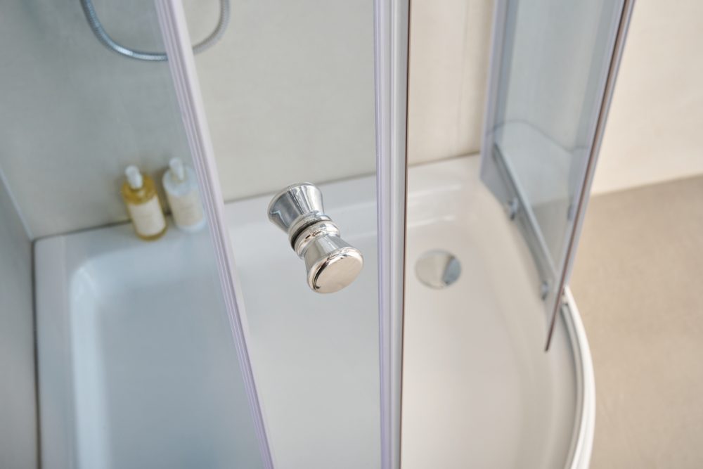 TK RONDA 90 POLUKRUŽNA TUŠ KABINA 90x90x185 cm - Slika 2