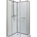 BIANCA 90 POLUKRUŽNA TUŠ KABINA 90X90X195