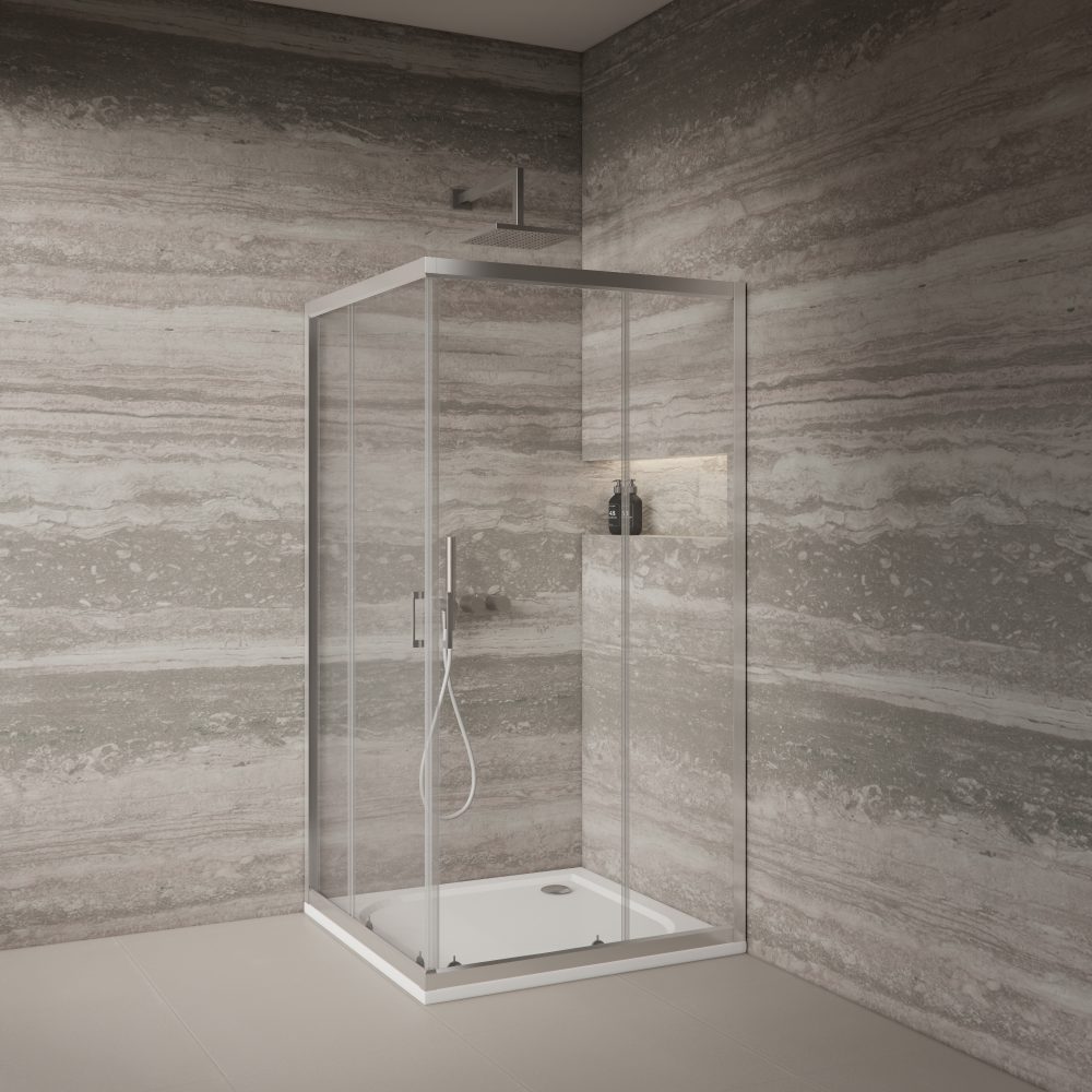 TK SILVER LINE 7090 PRAVOKUTNA TUŠ KABINA 70x90x195 cm - Slika 2