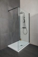 VETRO BLACK TRS 100 TUŠ STIJENA 100x200 cm - Slika 3