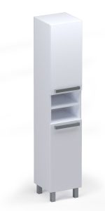 SARA 2V2O BOČNI KUPAONSKI ORMARIĆ BIJELI SJAJ