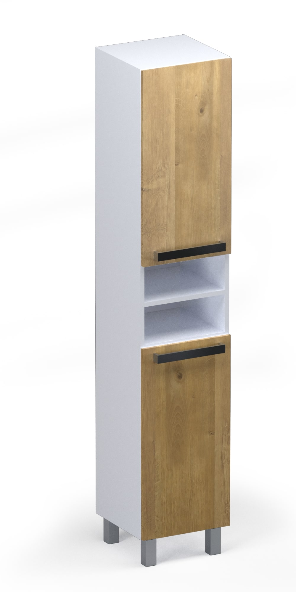 16133_1.jpg SARA 2V2O BOČNI KUPAONSKI ORMARIĆ HRAST AUTHENTIC - Slika 1