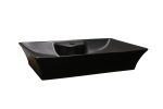 ARIANNA NADGRADNI KERAMIČKI UMIVAONIK CRNI MAT 650x420x130 mm
