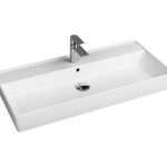 EMBER UGRADBENI KERAMIČKI UMIVAONIK BIJELI 1000x450x155 mm