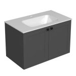 VICTORY 80 DONJI KUPAONSKI ORMARIĆ GRAFIT SUPERMAT