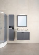 VICTORY 170 VOV BOČNI KUPAONSKI ORMARIĆ GRAFIT SUPERMAT - Slika 2