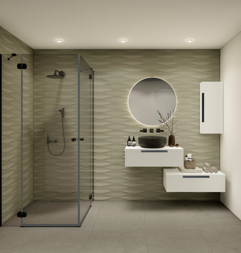 HIP 80 GORNJI KUPAONSKI ORMARIĆ BIJELI SJAJ - Slika 3