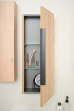 HIP BOČNI KUPAONSKI ORMARIĆ HRAST NATURAL - Slika 3