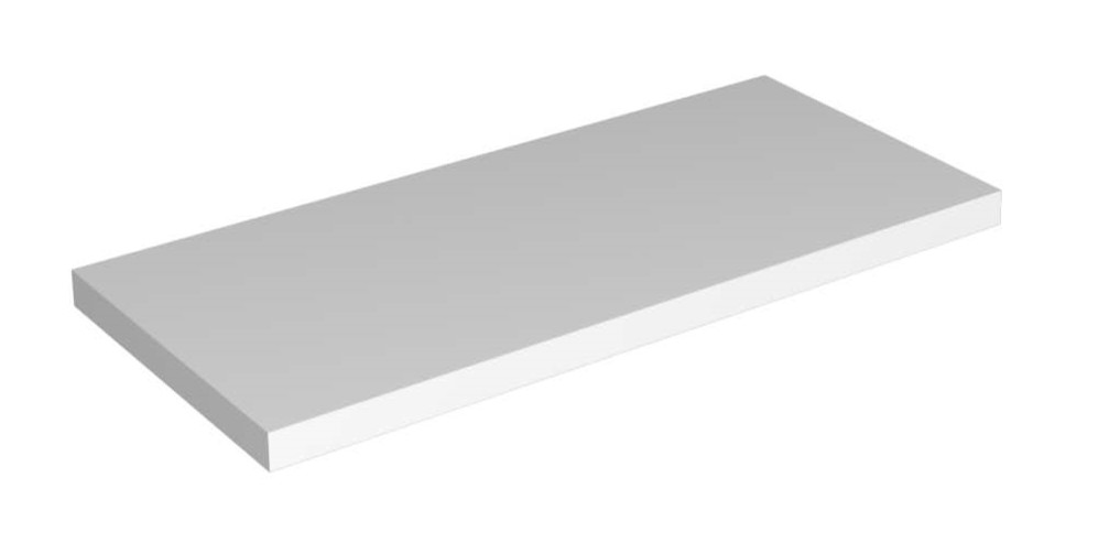 16917_1.jpg HIP 120 PLOČA ZA UMIVAONIK BIJELI SJAJ 120x55 cm - Slika 1