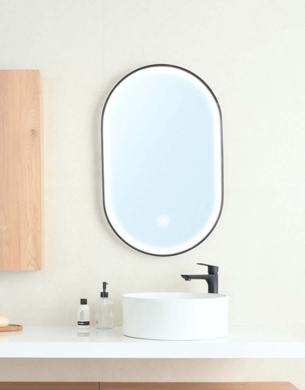 FRAME OVAL B5080 OGLEDALO S LED RASVJETOM 50x80 cm - Slika 2