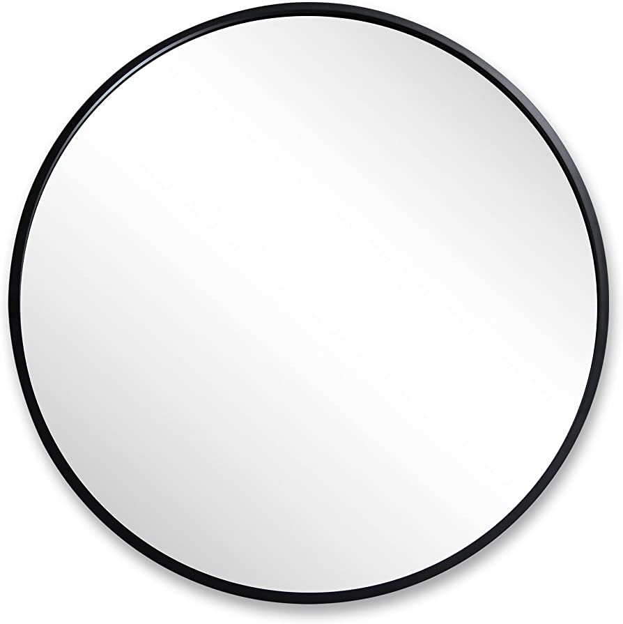 16935_1.jpg ZOYA BLACK OGLEDALO R 80 cm - Slika 1