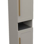 ETERNITY 170 VOV BOČNI KUPAONSKI ORMARIĆ KAŠMIR ZLATNA RUČKICA