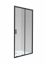 CLEAR WALL 120 BLACK TUŠ VRATA 1200x1950 mm