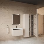 MIRAGE 80 DONJI KUPAONSKI ORMARIĆ KAŠMIR CRNA RUČKICA - Slika 3