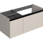 MIRAGE 100 DONJI KUPAONSKI ORMARIĆ KAŠMIR CRNA RUČKICA