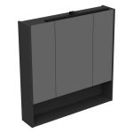 MIRIAD 80 GORNJI KUPAONSKI ORMARIĆ GRAFIT SUPERMAT