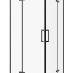 TK PARLA 80 BLACK KVADRATNA TUŠ KABINA 80X80X195 cm
