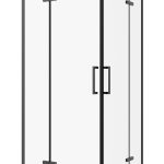 TK PARLA 90 BLACK KVADRATNA TUŠ KABINA 90X90X195 cm