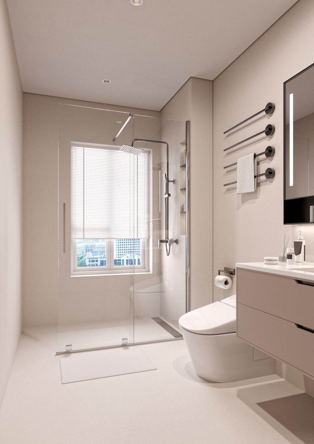 TUŠ STAKLO ZA VETRO SLIDE TRS 100 100X195 cm - Slika 2