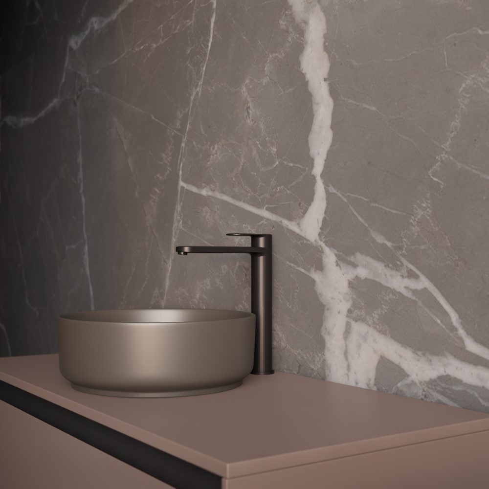 NEROLA MIJEŠALICA ZA UMIVAONIK GUN GRAYVISOKA - Slika 2