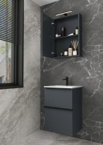 BIT 50 DONJI KUPAONSKI ORMARIĆ GRAFITNO SIVA - Slika 3