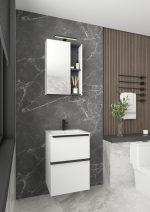 BIT 60 DONJI KUPAONSKI ORMARIĆ BIJELI SJAJ - Slika 3