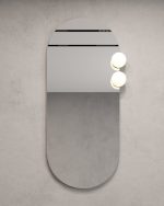 LIT OVALNO OGLEDALO S RASVJETOM - Slika 2