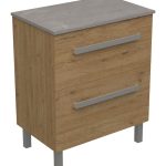 SARA 70 DONJI KUPAONSKI ORMARIĆ HRAST NATURAL S PLOČOM CANDELA MRAMOR