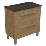 SARA 80 DONJI KUPAONSKI ORMARIĆ HRAST NATURAL S PLOČOM SCIVARO ŠKRILJEVAC