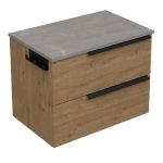 LATERAL 70 DONJI KUPAONSKI ORMARIĆ HRAST NATURAL S PLOČOM CANDELA MRAMOR