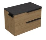 LATERAL 80 DONJI KUPAONSKI ORMARIĆ HRAST NATURAL S PLOČOM SCIVARO ŠKRILJEVAC