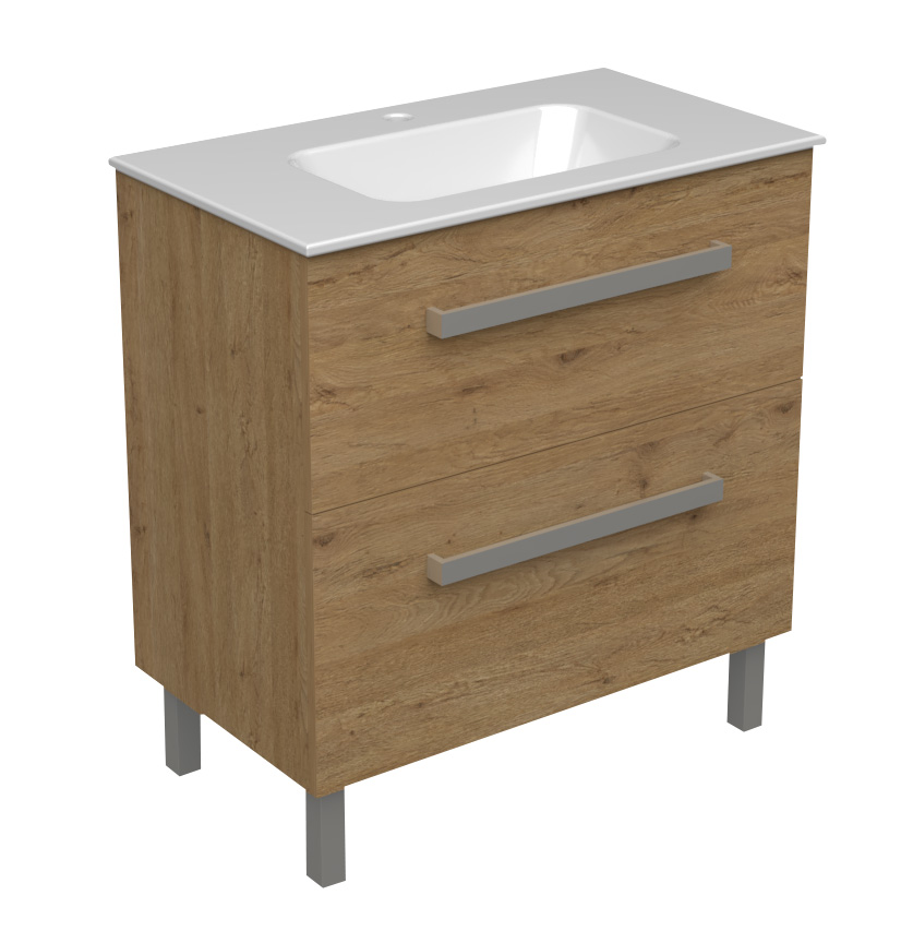 18369_1.jpg SARA 80 DONJI KUPAONSKI ORMARIĆ HRAST NATURAL - Slika 1