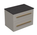 ETERNITY 70 DONJI KUPAONSKI ORMARIĆ KAŠMIR ZLATNA RUČKICA S PLOČOM SCIVARO ŠKRILJEVAC