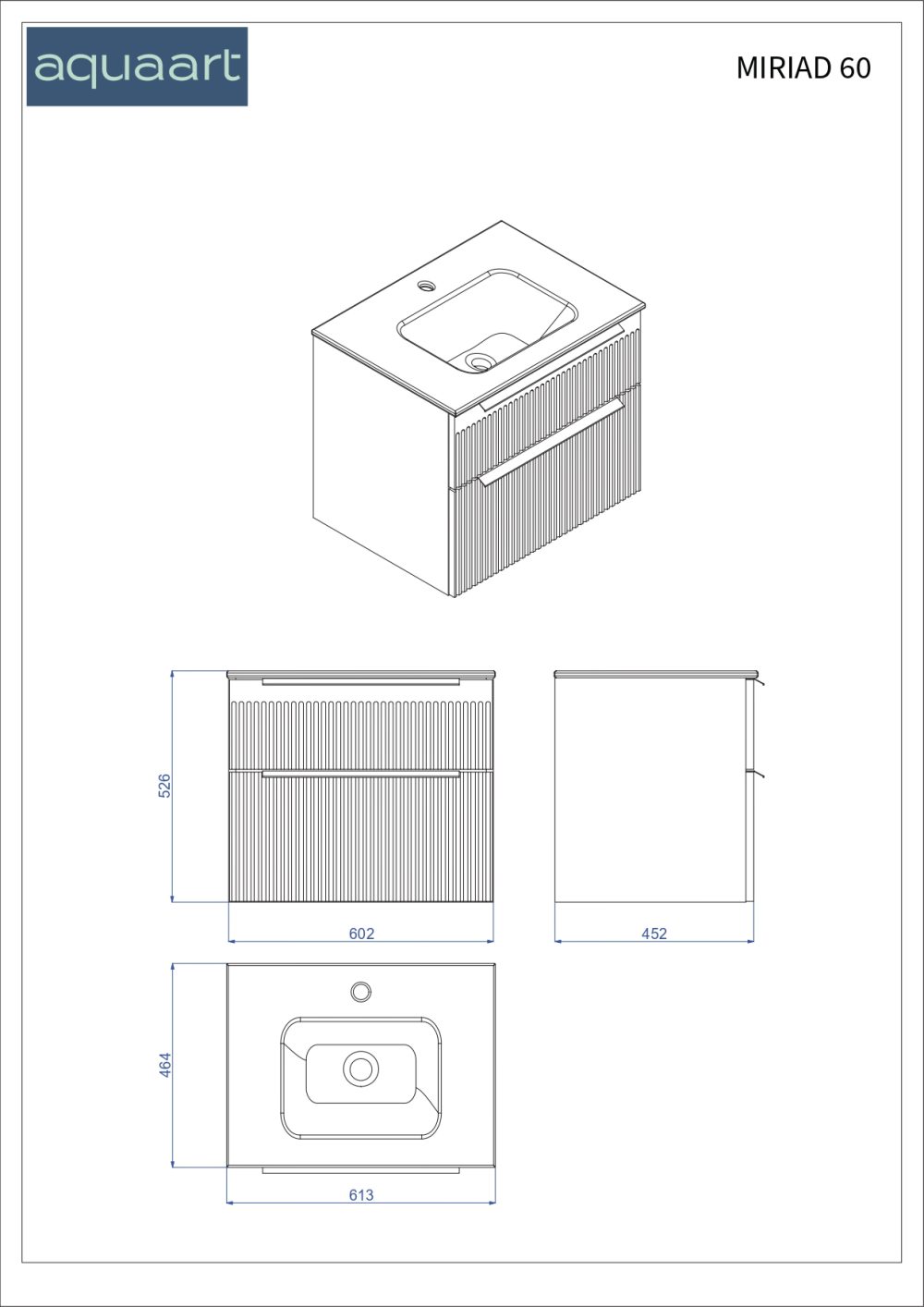MIRIAD 60 DONJI KUPAONSKI ORMARIĆ KAŠMIR - Slika 3