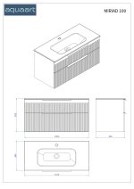MIRIAD 100 DONJI KUPAONSKI ORMARIĆ KAŠMIR - Slika 3
