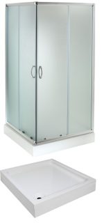 EVORA 80 FIX KVADRATNA TUŠ KABINA 80x80x200 cm