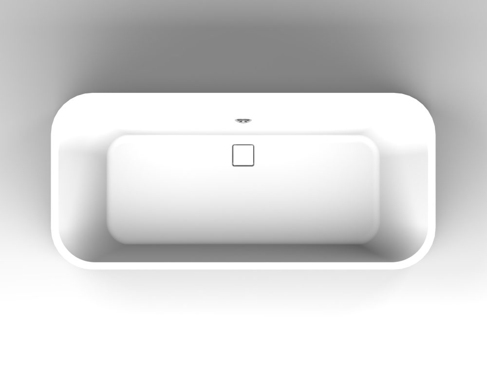 COMFORT 185 SAMOSTOJEĆA KADA WHITE MATT 185x85x62 cm - Slika 2