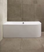 NEAT LEFT WHITE MATT SAMOSTOJEĆA KADA 180x75x60 cm