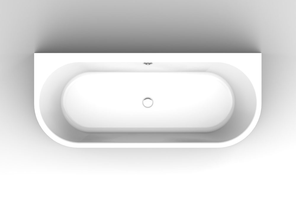 NEAT WALL WHITE MATT SAMOSTOJEĆA KADA 170x75x60 cm - Slika 2