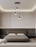 LED VISEĆA SVJETILJKA LUMINIS 3 D340 19W 760lm 3000K IP20 BLACK CHROME - Slika 2