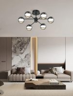 LED STROPNA SVJETILJKA ECLAT 6 D650 35W 1400lm 3000K IP20 BLACK CHROME - Slika 2