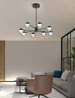 LED LUSTER ECLAT 8 D780 45W 1800lm 3000K IP20 BLACK CHROME