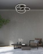 LED STROPNA SVJETILJKA ASTARA D575 56W 3360LM 3000/4000/6000K IP20 BLACK - Slika 2