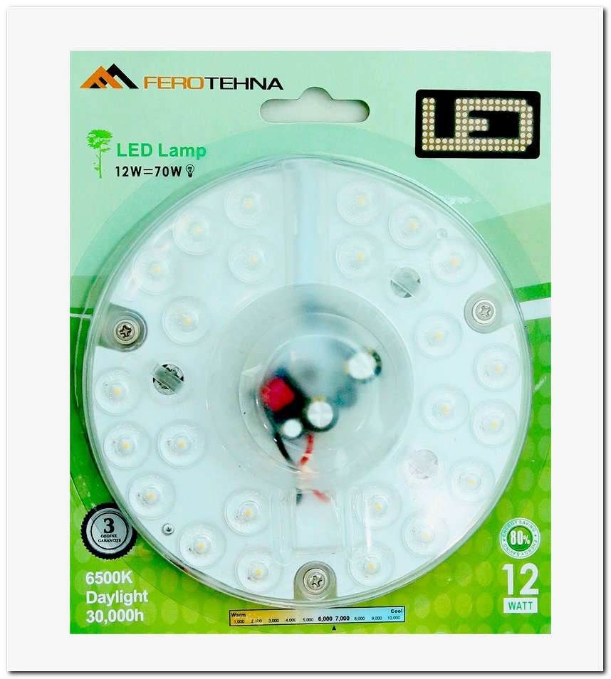 00001411-1.jpg LED MODUL 12W 950lm 6500K 170-265V DIA122 BLISTER - Slika 1