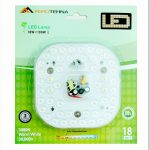 LED MODUL 18W 1850lm 3000K 170-265V 148*148mm BLISTER