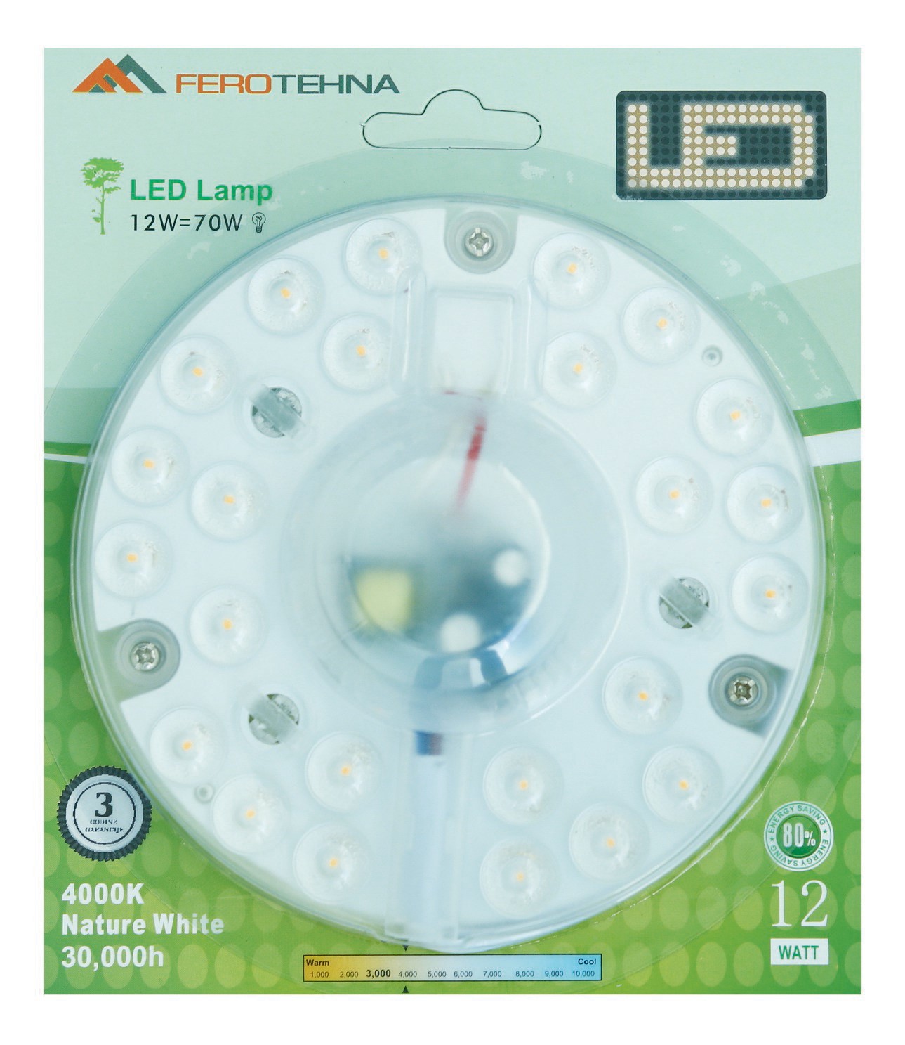 00006036-1-1.jpg LED MODUL 12W 950lm 4000K 170-265V DIA122 BLISTER - Slika 1