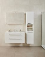 TIA 100 DONJI KUPAONSKI ORMARIĆ BIJELI SJAJ - Slika 5