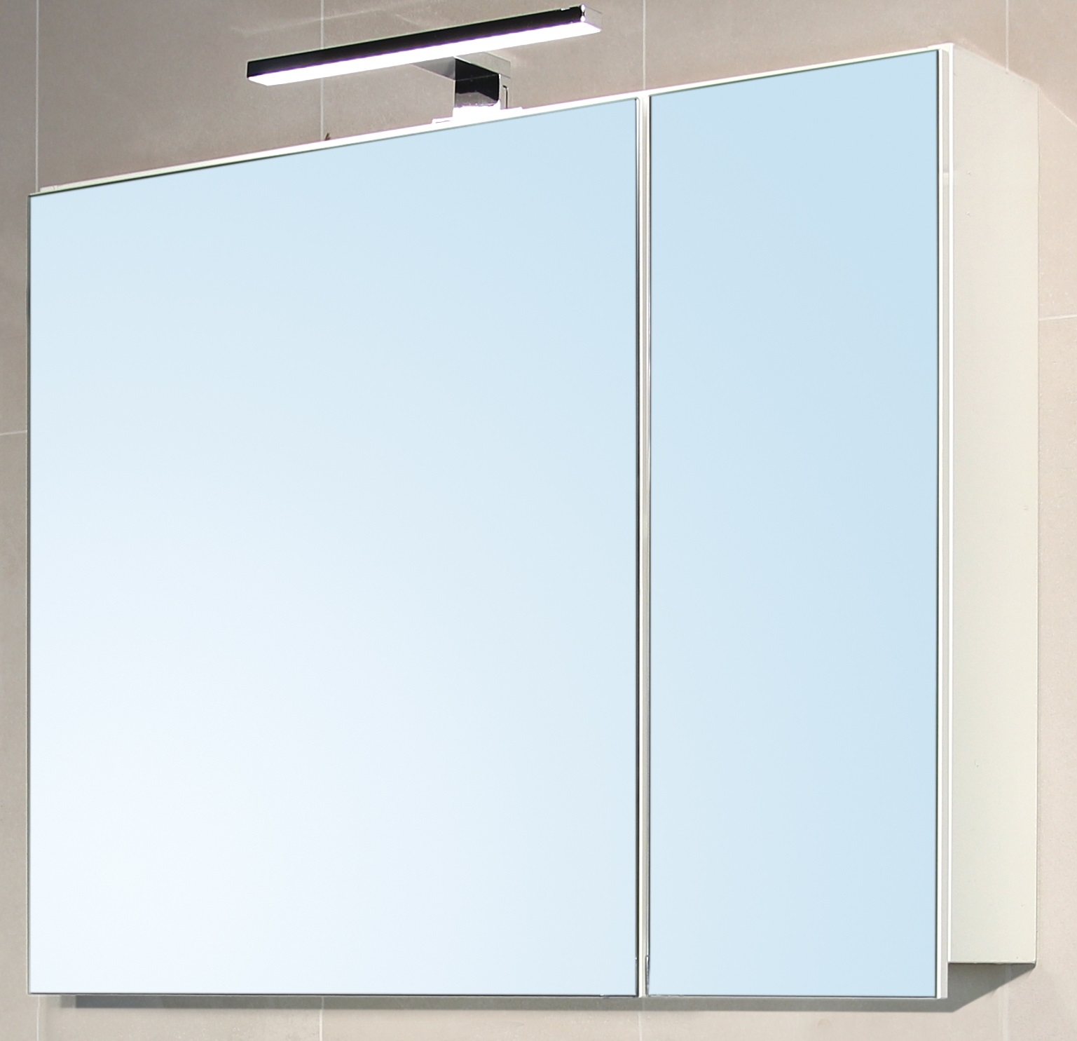 0037114-1-1.jpg GLORY 80 GORNJI KUPAONSKI ORMARIĆ BIJELI SJAJ - Slika 1