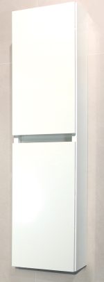 GLORY BOČNI KUPAONSKI ORMARIĆ 150 BIJELI SJAJ